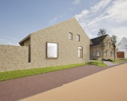 Kavel 1 vanaf de Steskensstraat