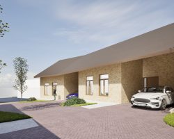 Kavel 1 en 2 voorzijde