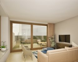 Kavel 1 woonkamer