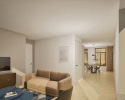 Kavel 1 woonkamer